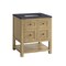 James Martin Vanities Breckenridge 30in Single Vanity, Light Natural Oak w/ 3 CM Charcoal Soapstone Top 330-V30-LNO-3CSP - alternate 4